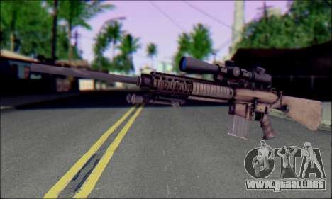 M110 con una mira Óptica para GTA San Andreas