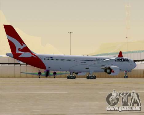 Airbus A330-300 Qantas (New Colors) para GTA San Andreas