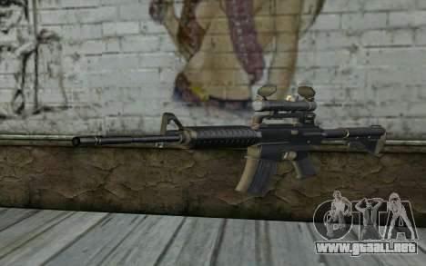 M4 from Hitman 2 para GTA San Andreas