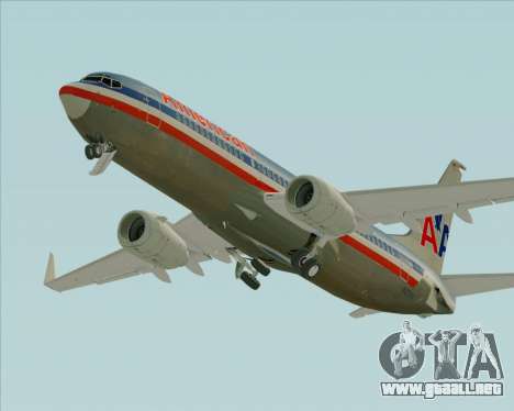 Boeing 737-800 American Airlines para GTA San Andreas