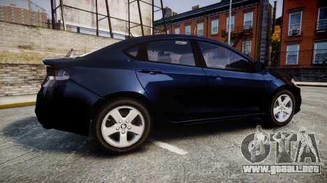 Dodge Dart 2013 Undercover [ELS] para GTA 4