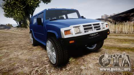 Mammoth Patriot DUB para GTA 4