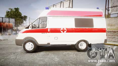 GAS-32214 Ambulancia para GTA 4