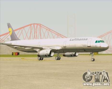 Airbus A321-200 Lufthansa para GTA San Andreas