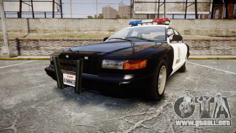 Vapid Police Cruiser MX7000 para GTA 4