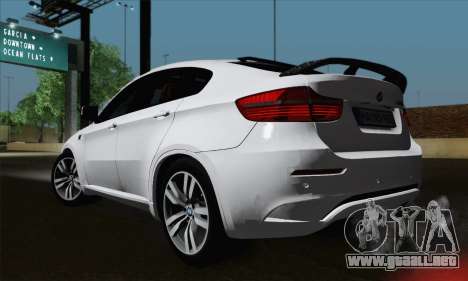 BMW X6M 2013 para GTA San Andreas