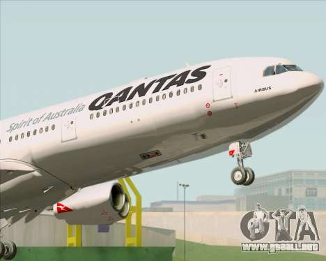 Airbus A340-300 Qantas para GTA San Andreas