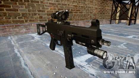 Pistola de UMP45 Kryptek Peleas para GTA 4