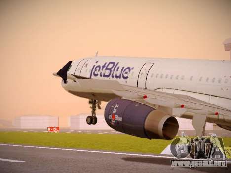 Airbus A321-232 jetBlue I love Blue York para GTA San Andreas