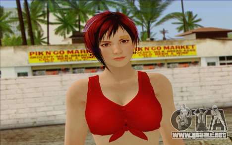 Mila 2Wave from Dead or Alive v7 para GTA San Andreas