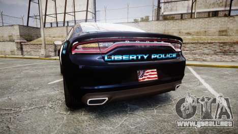 Dodge Charger 2015 City of Liberty [ELS] para GTA 4