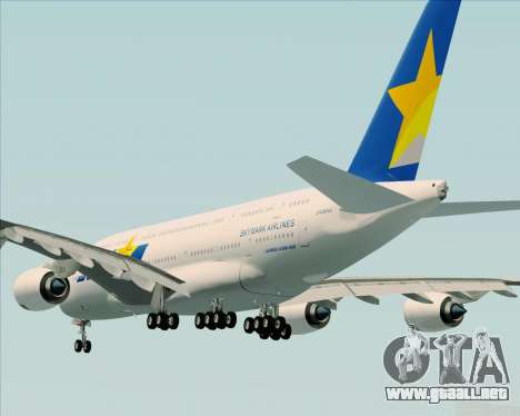 Airbus A380-800 Skymark Airlines para GTA San Andreas