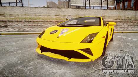 Lamborghini Gallardo 2013 Honoka Kousaka para GTA 4