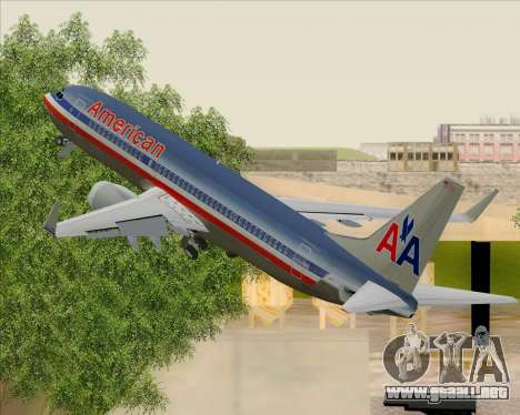 Boeing 737-800 American Airlines para GTA San Andreas