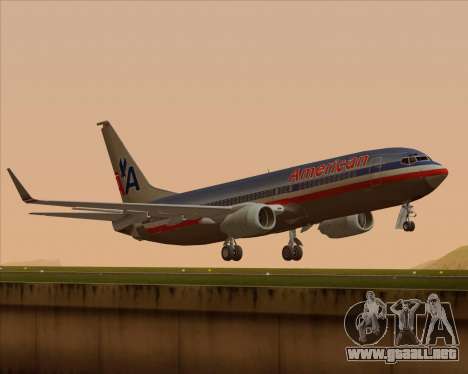 Boeing 737-800 American Airlines para GTA San Andreas