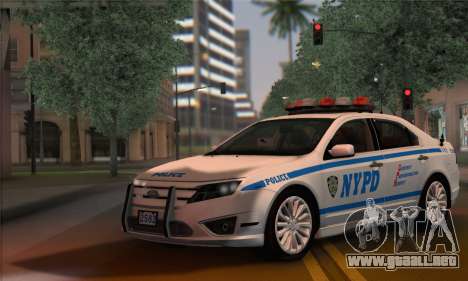 Ford Fusion NYPD v2.0 para GTA San Andreas
