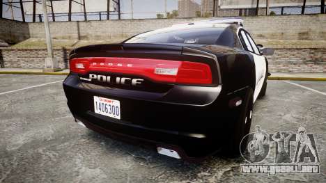 Dodge Charger 2014 Redondo Beach PD [ELS] para GTA 4