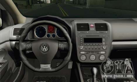 Volkswagen Golf V para GTA San Andreas