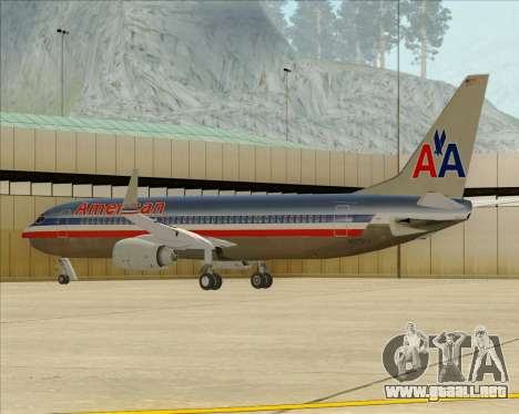 Boeing 737-800 American Airlines para GTA San Andreas