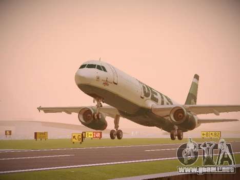 Airbus A321-232 jetBlue NYJets para GTA San Andreas