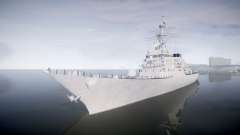 US Navy Destroyer Arleigh Burke para GTA 4
