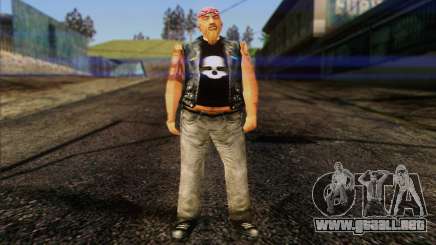 Biker from GTA Vice City Skin 1 para GTA San Andreas