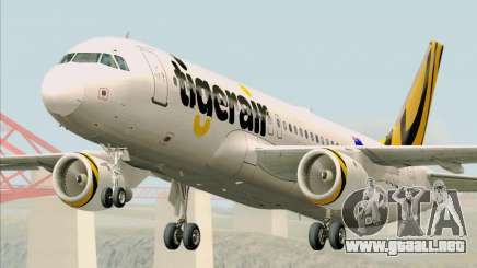 Airbus A320-200 Tigerair Australia para GTA San Andreas