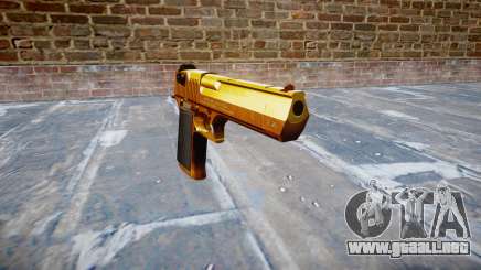 Pistola IMI Desert Eagle Mc XIX Oro para GTA 4