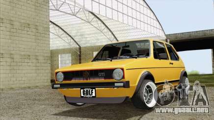 Volkswagen Golf MK1 GTI para GTA San Andreas