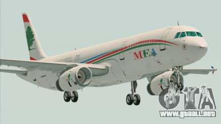 Airbus A321-200 Middle East Airlines (MEA) para GTA San Andreas