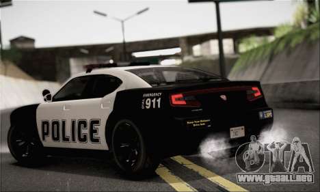 Bravado Buffalo S Police Edition (IVF) para GTA San Andreas