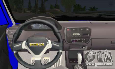 Honda Civic 34 TS 9640 INDIGO para GTA San Andreas