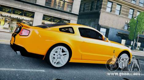 Ford Shelby Mustang GT500 2011 v1.0 para GTA 4
