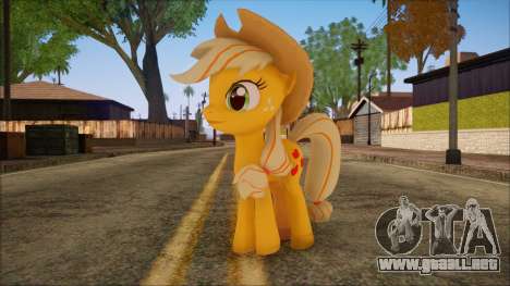 Applejack from My Little Pony para GTA San Andreas