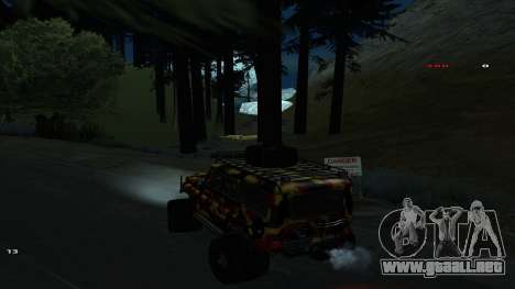 Трасса Offroad v1.1 por Rappar313 para GTA San Andreas