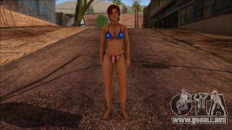 Modern Woman Skin 4 para GTA San Andreas