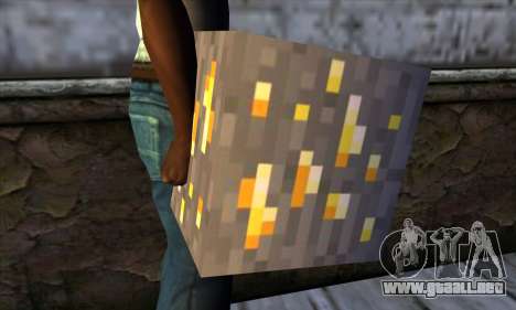Bloque (Minecraft) v8 para GTA San Andreas