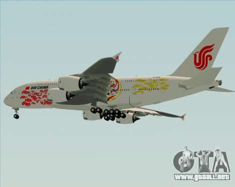 Airbus A380-800 Air China para GTA San Andreas