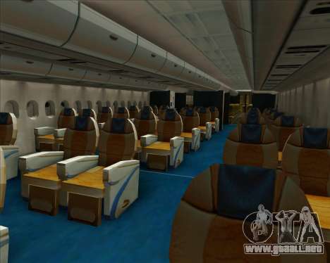 Airbus A380-800 Air China para GTA San Andreas