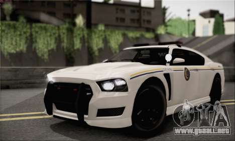 Bravado Buffalo S Police Edition (IVF) para GTA San Andreas