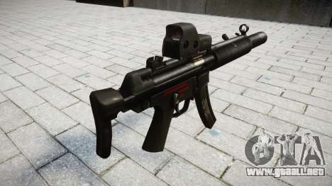 Pistola de MP5SD EOTHS CS para GTA 4