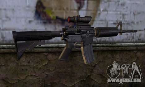 M4 Carbine ACOG para GTA San Andreas