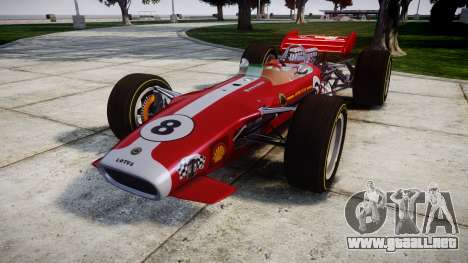 Lotus 49 1967 red para GTA 4