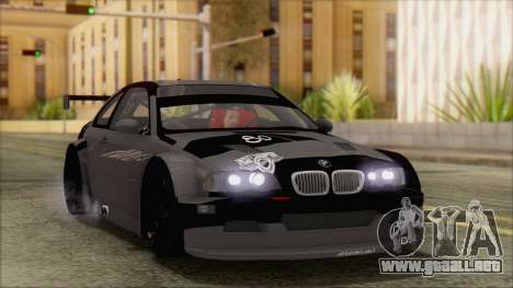 BMW M3 E46 GTR para GTA San Andreas