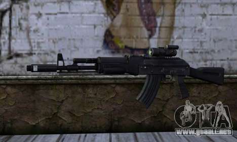AK-103 Ravaged para GTA San Andreas