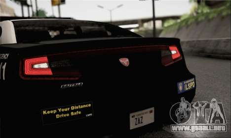 Bravado Buffalo S Police Edition (IVF) para GTA San Andreas