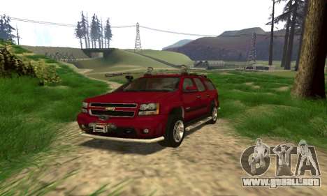 Chevrolet Tahoe Final para GTA San Andreas