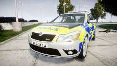 Skoda Octavia vRS Comb Metropolitan Police [ELS] para GTA 4