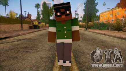 Bigsmoke Minecraft Skin para GTA San Andreas