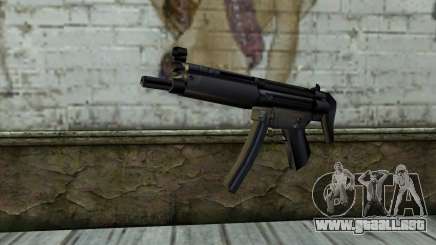 Retextured MP5 para GTA San Andreas